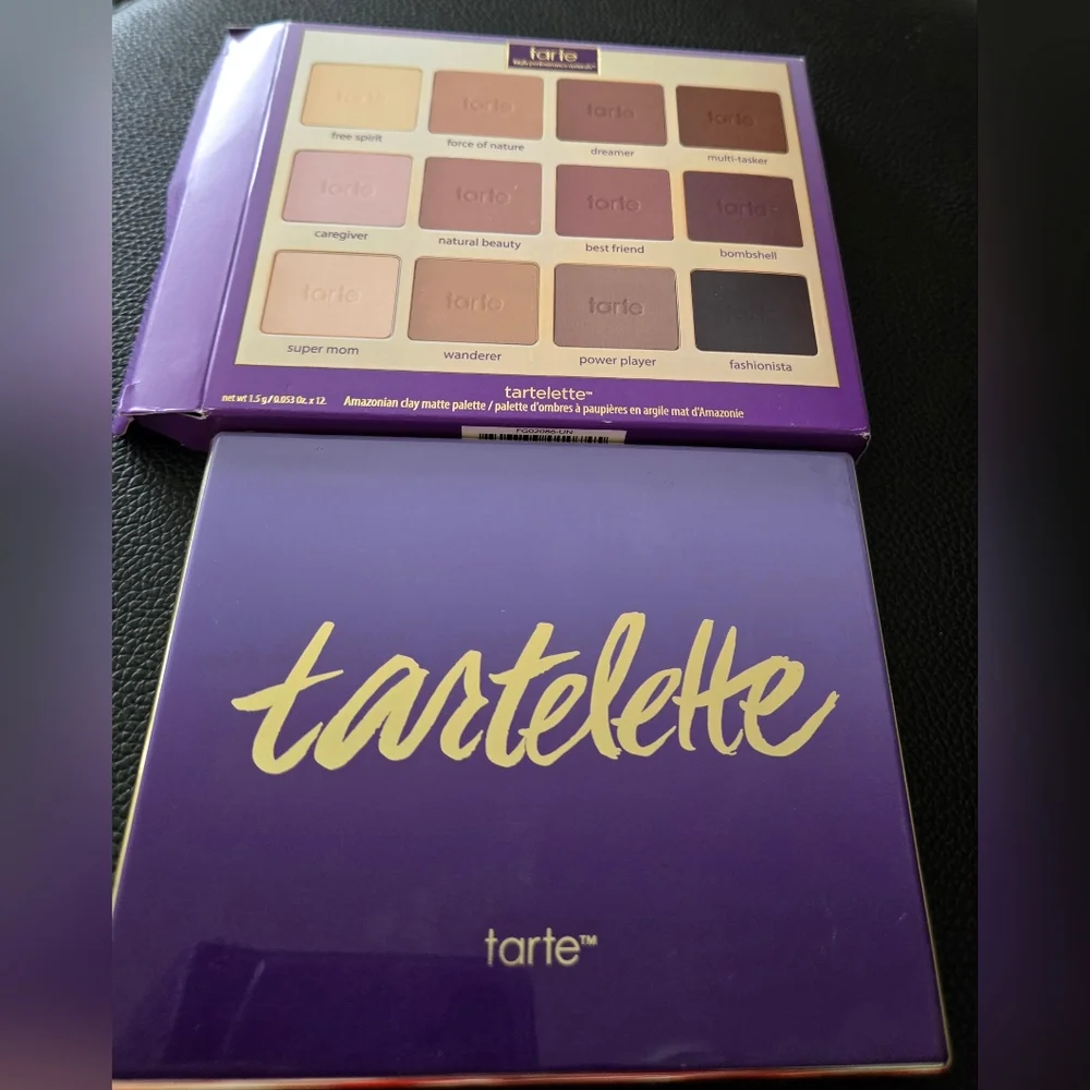 Tarte Tartelette Eyeshadow Palette - Pink and Brown Hues - New In Box
